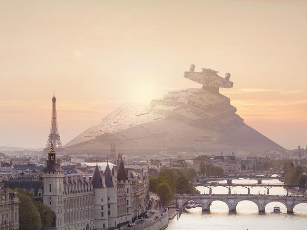Las naves de Star Wars invaden las ciudades más visitadas del mundo 