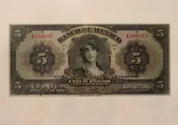 El billete de la gitana fue uno de los primeros emitidos por el Banco de México.