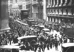 Quizá lo más trágico que ha pasado en el mundo financiero es el crash del mercado en 1929. Foto: Especial