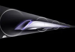 El Hyperloop sería capaz de transportar a pasajeros entre Los Ángeles y San Francisco en 30 minutos. Foto: Elon Musk