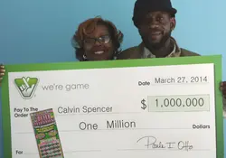 Pareja gana la lotería 3 veces en un mes. Foto: Lotería de Virginia