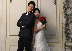 Ahora la moda en China es ir a Surcorea a retratarse antes de casarse. Foto: AP