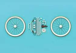 Surgió un nuevo concepto de diseño hace que tu bicicleta quepa en una mochila y que le hace frente a esos tipos de problemas. Foto: Lucid Design
