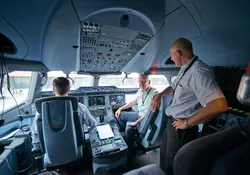 La empresa invertirá hasta 16 millones de dólares para traer el simulador del avión A320. Foto: Airbus