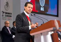 El presidente Enrique Peña Nieto dijo que el nuevo aeropuerto será el mayor proyecto de infraestructura de los últimos años en México. Foto: Presidencia
