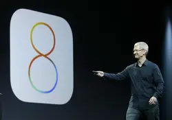 Hoy se liberará la octava actualización del sistema operativo de los móviles de Apple. Foto: Especial
