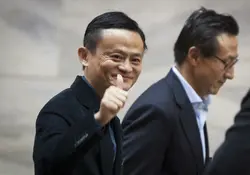 Un video retomado de 1999, muestra a Jack Ma en una junta con 17 de sus amigos en la cual les presentaba el proyecto de Alibaba. Foto: Reuters.
