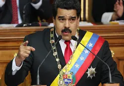 El mandatario dio a conocer que la economía venezolana decreció un 2.8 por ciento el año pasado. Foto: AP