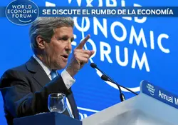 John Kerry en Davos. Foto: Flickr del WEF