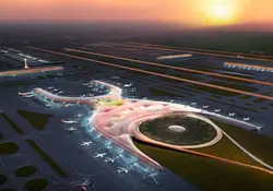 El Nuevo Aeropuerto Internacional de la Ciudad de México (NAICM) comenzará a operar el 20 de octubre de 2020. Foto: Especial