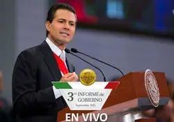 El presidente Enrique Peña Nieto dirigirá un mensaje a la Nación con motivo de su Tercer Informe de Gobierno. Foto: Presidencia