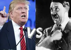 El discurso de Trump es reminiscente a los ideales del partido nacionalsocialista que impulsó Hitler. Imagen: Especial