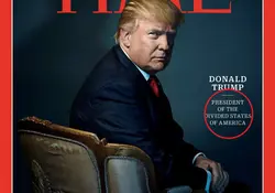 Donald Trump presidente de los Estados Divididos de América. Foto: Time.