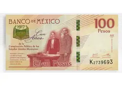 Alertan sobre la circulación de billetes conmemorativos falsos. Foto: Banco de México