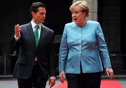 Anglea Merkel comenzó una breve visita oficial al país en la que busca reforzar la posición de Alemania en América Latina. Foto: Cuartoscuro