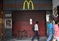 El cierre de casi un tercio de los 430 locales McDonald’s en la India significa un reto para la empresa. Foto: Getty