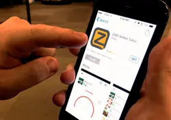 App tuvo 500 mil descargas tras el sismo; Zello es un walkie-talkie virtual. Foto: 11Alive