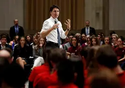 Este martes, el Primer Ministro de Canadá dará una conferencia especial, durante el Foro Económico Mundial 2018. Foto: Reuters
