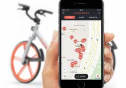 El conocido como Uber de las bicicletas, comenzará a operar en la delegación Miguel Hidalgo. Foto: Mobike