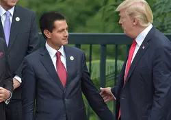 Los presidentes Donald Trump y Enrique Peña Nieto conversaron vía telefónica, para reiterar su compromiso para desahogar su agenda bilateral. Foto: Archivo Cuartoscuro