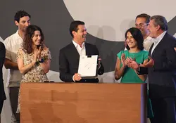 El Presidente de México firmó la promulgación de  la Ley para Regular a las Instituciones de Tecnología. Foto: Presidencia de México