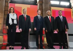 Los candidatos a la presidencia de México. Foto: Cuartoscuro