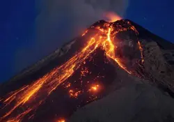 La zona más activa; el Cinturón de Fuego, región volcánica