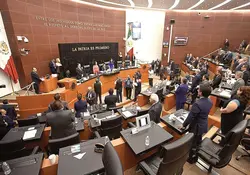  El Senado de la República recibirá a los partidos políticos con menos recursos. Foto: Eduardo Jiménez