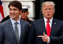 Celebra Trump el USMCA, el nuevo pacto comercial con Canadá y México. Foto: Reuters
