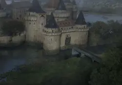 El castillo que se utilizó para escenificar Riverrun, hogar de los Tully en Game of Thrones, está a la venta. Foto: HBO