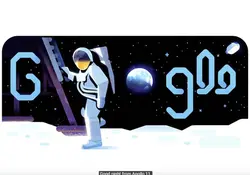 Google va a la luna y conmemora la misión Apolo 11 de la NASA. Foto: Especial