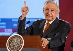El presidente Andrés Manuel López Obrador aseguro no existe ningún riesgo de amenaza para la economía. Foto: Cuartoscuro 