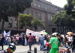 Protestan contra ‘jueces corruptos’ en CDMX. Foto: *Reportero