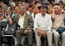 El presidente López Obrador destacó el avance en la cobertura del programa de Pensión para los Adultos Mayores. Foto: Cuartoscuro 