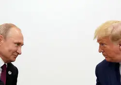 El presidente Vladimir Putin salió en defensa de Donald Trump. Foto: Reuters 