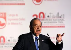 El empresario Carlos Slim piensa que la tesis no sirve de nada. Foto: Reuters 