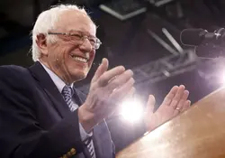 El senador Bernie Sanders se llevó la victoria en New Hampshire. Foto: Reuters 