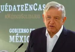El presidente López Obrador destacó que la estrategia para atender la emergencia del COVID-19 ha sido buena. Foto: *Video de Conferencia Matutina 