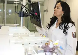 La científica del IPN, Sonia Mayra Pérez Tapia, destacó que al participar en el grupo de investigación integrado por la SRE para la búsqueda de una vacuna contra el Covid-19. Foto: Excélsior