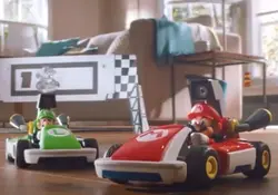 Nintendo presentó un nuevo kit para jugar Mario Kart Live: Home Circuit desde la sala de tu casa. Foto: YouTube/Nintendo