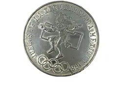 En 1966, el Congreso de la Unión autorizó que se acuñara una moneda de plata conmemorativa, con valor de 25 pesos. Foto: *Mercado Libre.