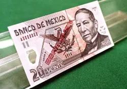 Páginas de Internet de compra y venta de billetes y monedas, venden el viejo billete de 20 pesos de 1996 hasta en 75 mil pesos. Foto: Cuartoscuro.