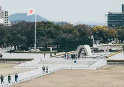 Exterior Parque de la Paz en Hiroshima