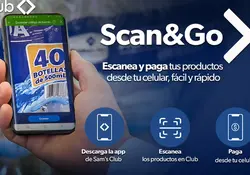 Sam’s Club presentó Scan & Go, una nueva experiencia de compra, con la que los socios podrán usar sus teléfonos celulares. Foto: *Sam's Club.