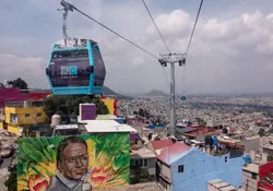 La llegada de la línea 2 del Cablebús incrementará la movilidad en la zona oriente de la Ciudad de México y reducirá el tiempo de traslado. Foto: Cuartoscuro