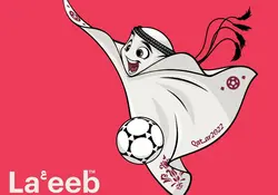 La palabra 'La'eeb' significa en árabe 'jugador habilidoso', así lo explicaron los organizadores de Qatar 2022. Foto: AFP.