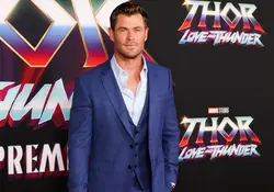 Chris Hemsworth en la premiere de Thor Love and Thunder 