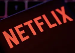 Letrero de Netflix en letras rojas