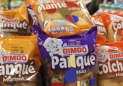Paquetes de pan de dulce marca Bimbo. 