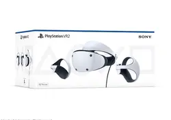 Caja de PlayStation VR 2 fotos con visor y controles blancos